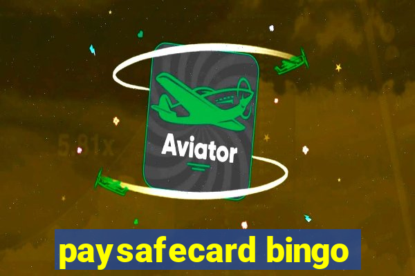 paysafecard bingo