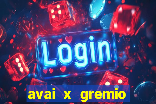 avai x gremio novorizontino palpite