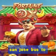 san jose bus to la fortuna