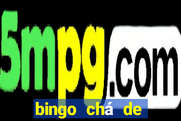 bingo chá de bebê online