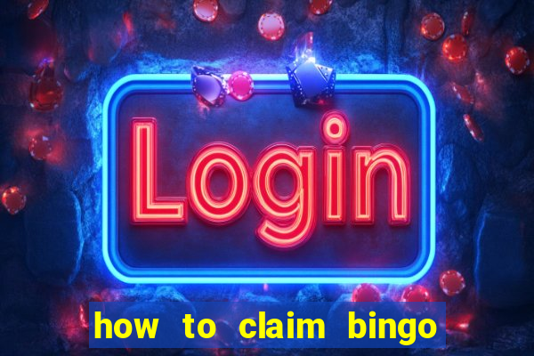 how to claim bingo plus jackpot