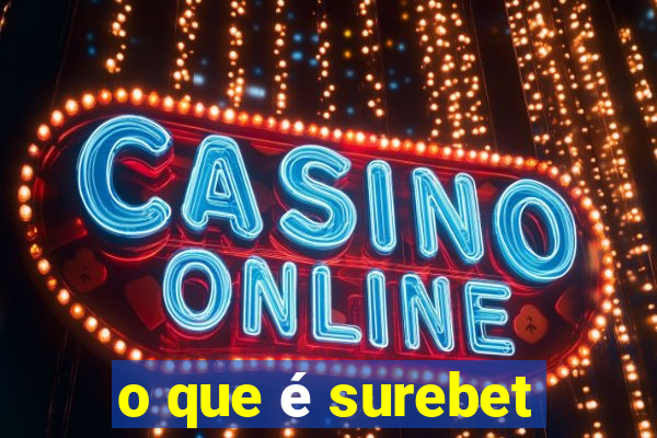 o que é surebet