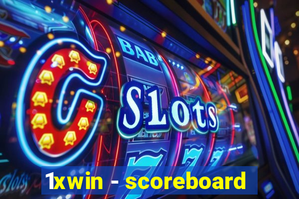 1xwin - scoreboard