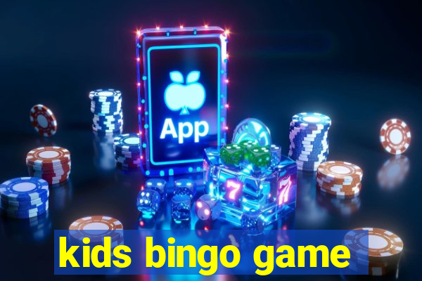 kids bingo game