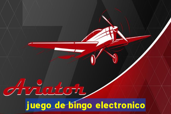 juego de bingo electronico