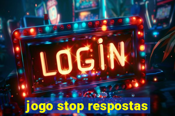 jogo stop respostas