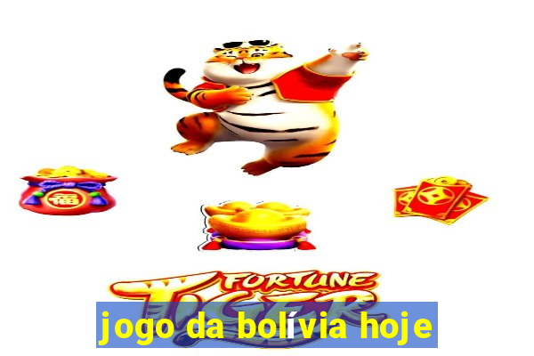 jogo da bolívia hoje