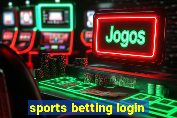 sports betting login