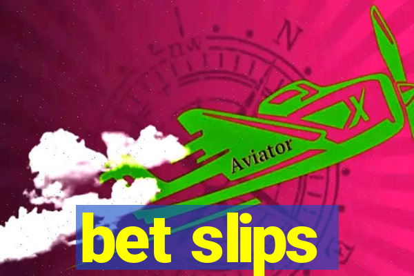 bet slips