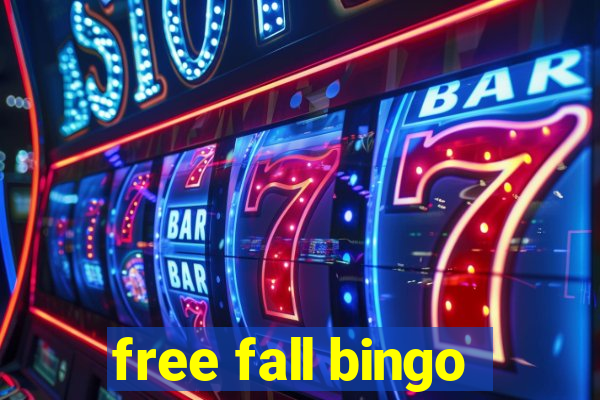 free fall bingo