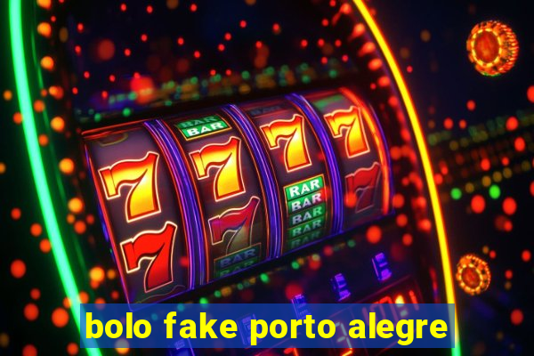 bolo fake porto alegre