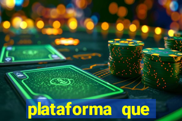 plataforma que ganha bonus