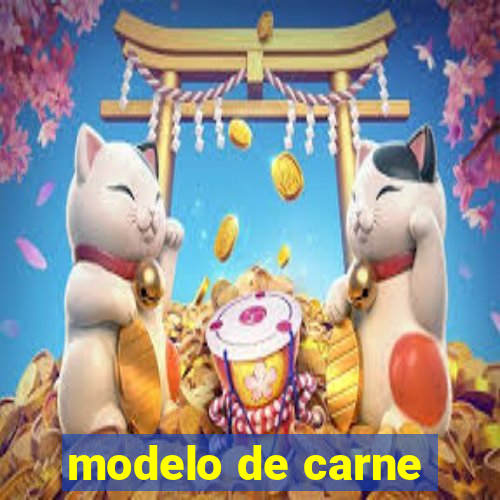 modelo de carne