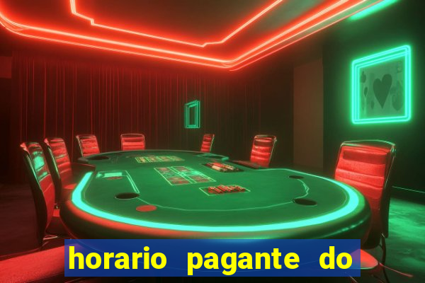 horario pagante do coelho fortune