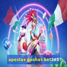 apostas ganhas bet365