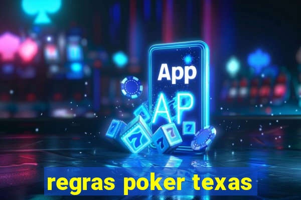 regras poker texas