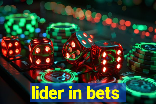 lider in bets