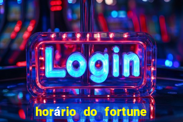 horário do fortune rabbit hoje