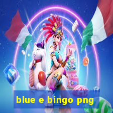 blue e bingo png