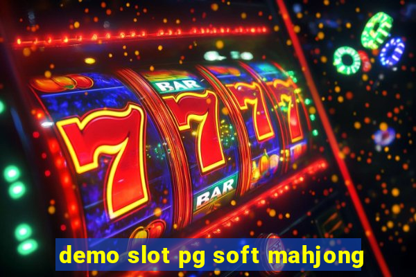 demo slot pg soft mahjong