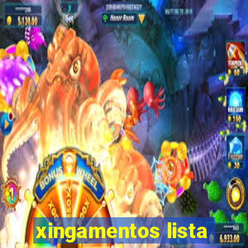 xingamentos lista