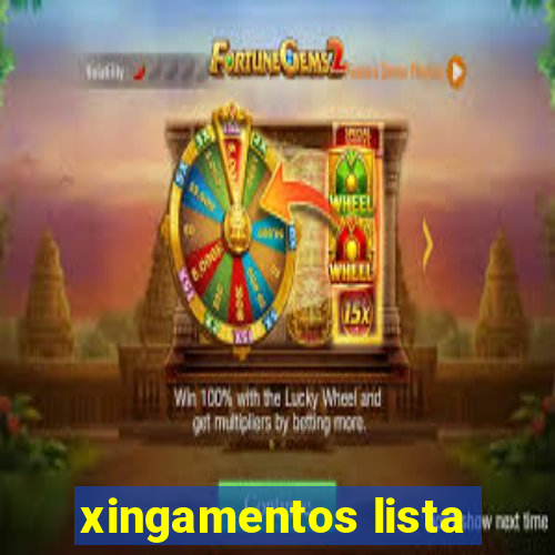 xingamentos lista