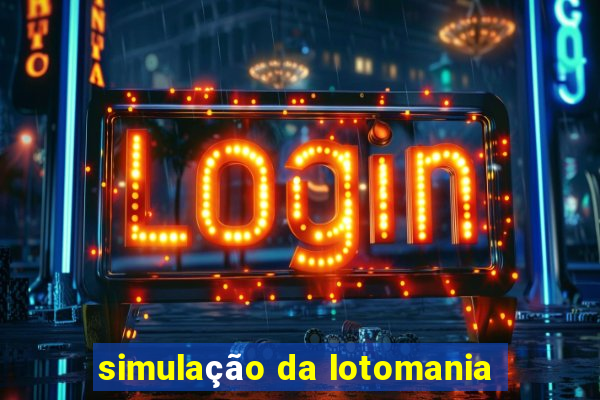 simulação da lotomania