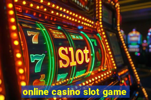 online casino slot game