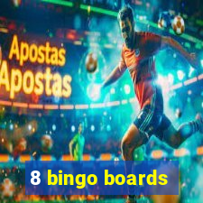 8 bingo boards