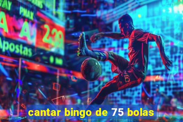 cantar bingo de 75 bolas