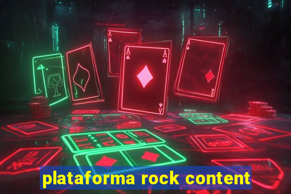 plataforma rock content