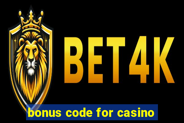 bonus code for casino