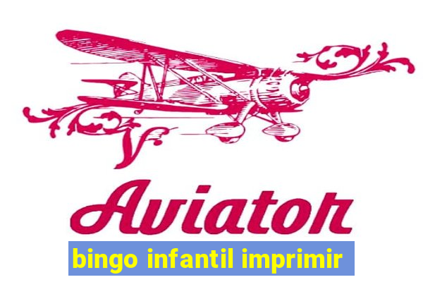 bingo infantil imprimir