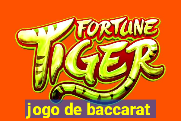 jogo de baccarat