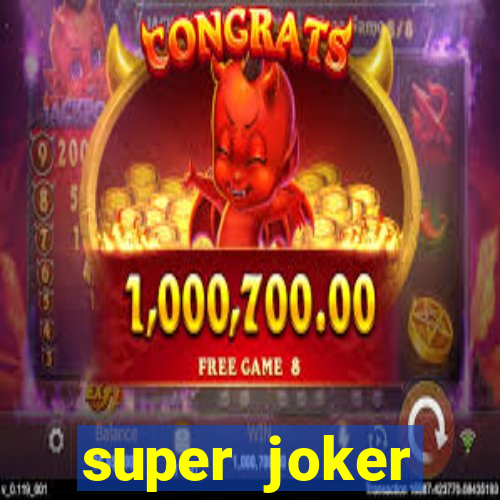 super joker megaways slot