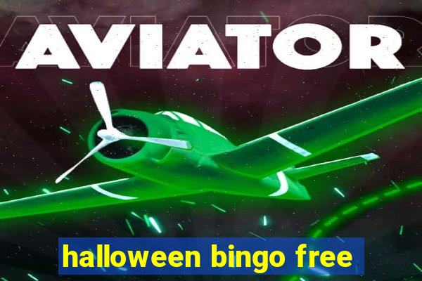 halloween bingo free