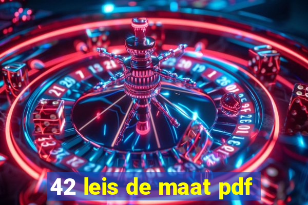 42 leis de maat pdf