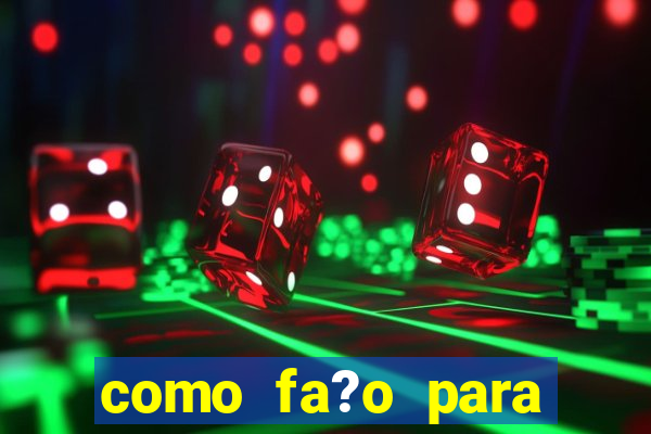 como fa?o para jogar no jogo do bicho online