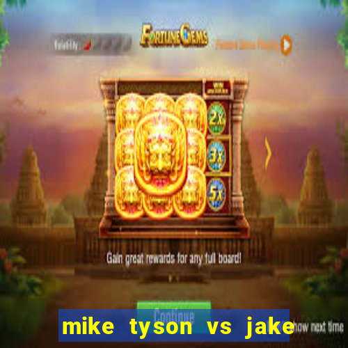 mike tyson vs jake paul bet365