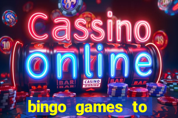 bingo games to play at home