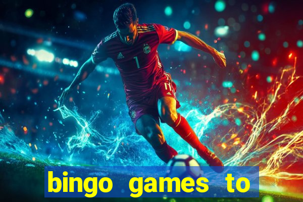 bingo games to play at home