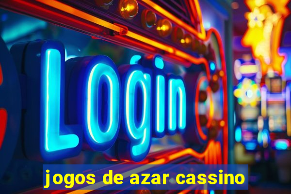 jogos de azar cassino