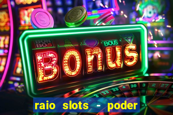 raio slots - poder de zéus