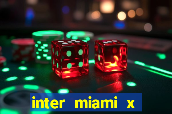 inter miami x chicago fire palpite