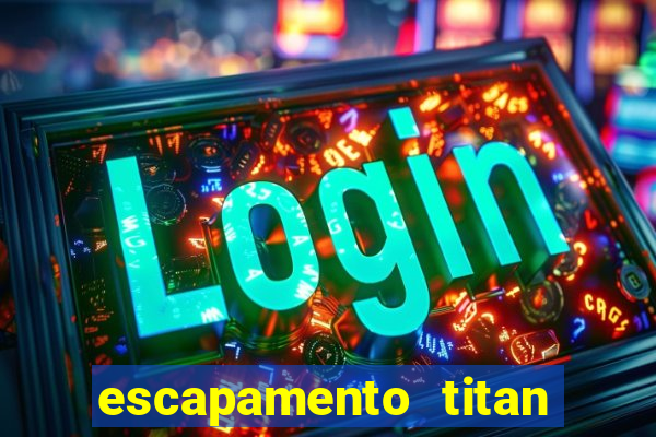 escapamento titan 99 fortuna