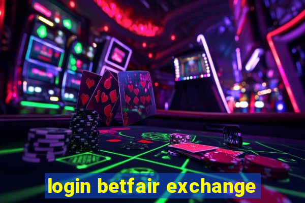 login betfair exchange