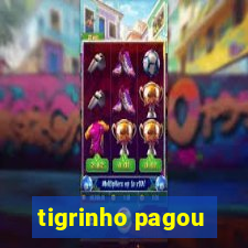 tigrinho pagou