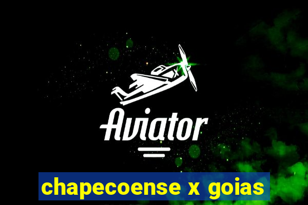 chapecoense x goias