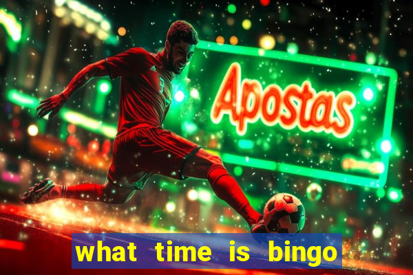 what time is bingo at foxwoods