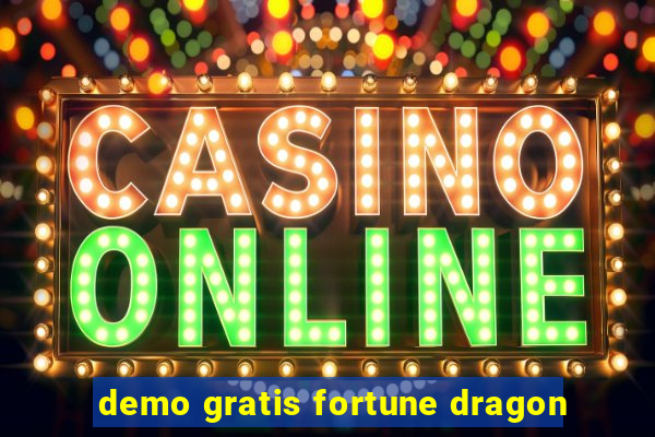 demo gratis fortune dragon